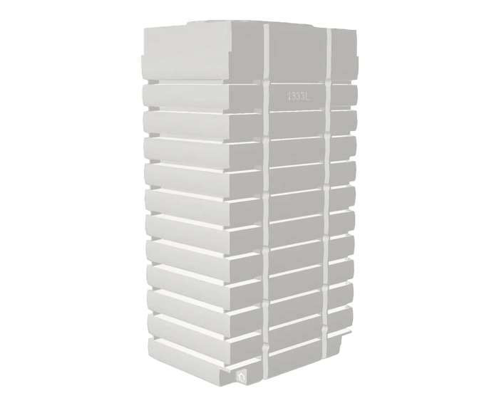 1333L Fat Thin Tank - Surfmist | <AUSTRALIFE>
