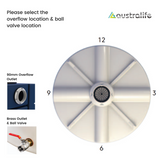 2500L Round Water Tank Configuration | <Australife>