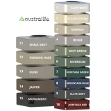 Maxiplas tank colour options | <Australife>